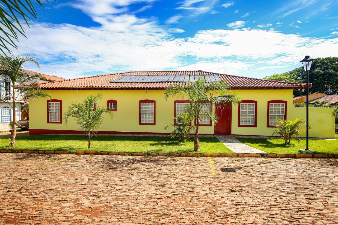 Casa Del Rey - Cond. Fechado Centro Villa Pirenópolis Kültér fotó