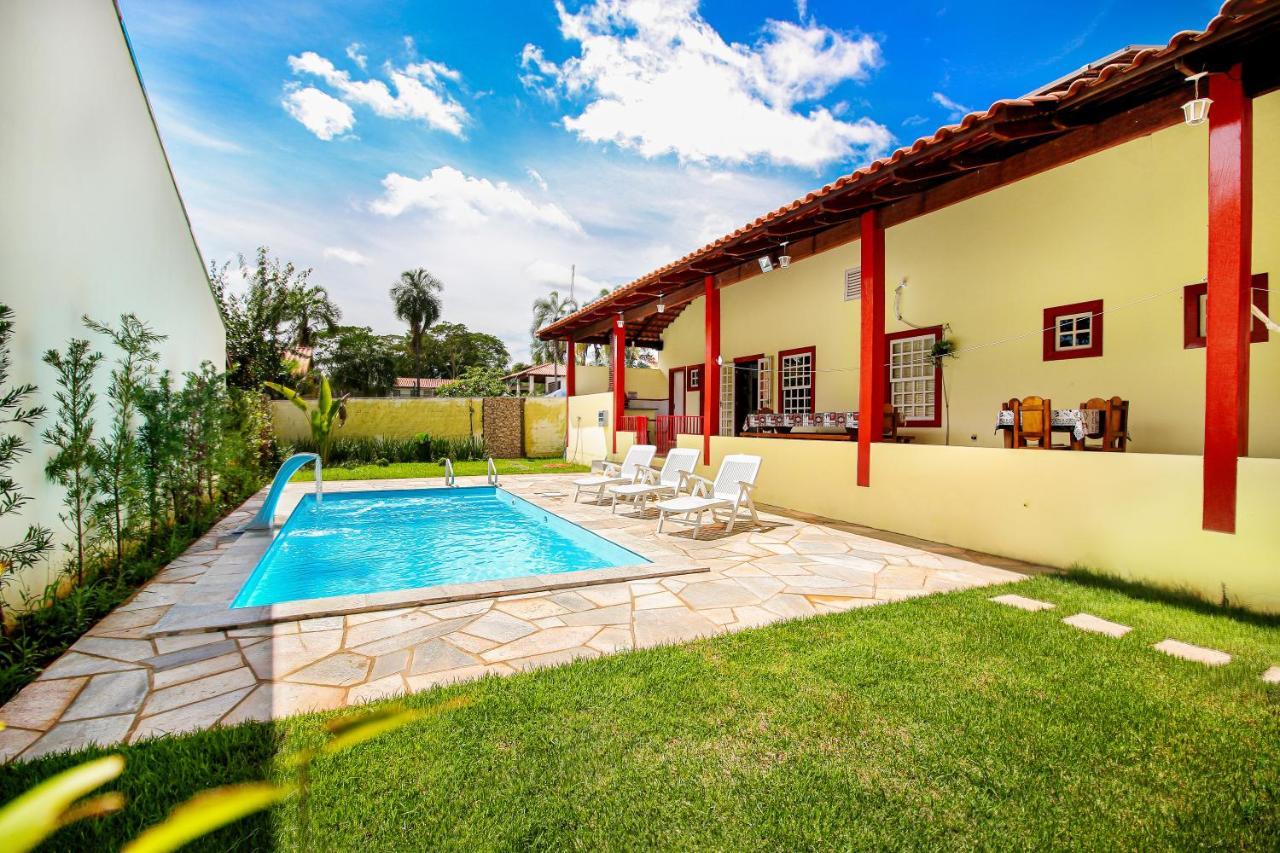 Casa Del Rey - Cond. Fechado Centro Villa Pirenópolis Kültér fotó