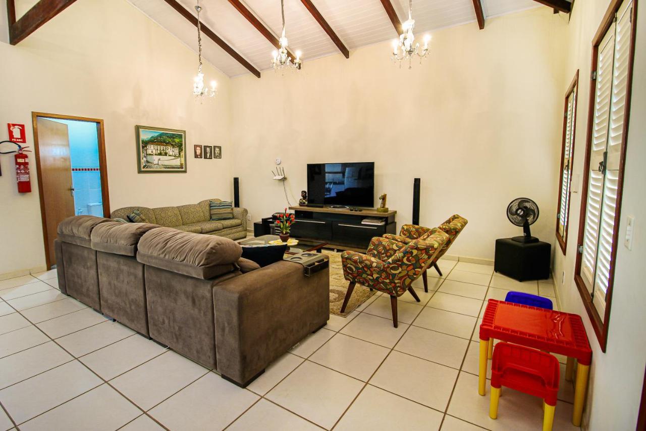 Casa Del Rey - Cond. Fechado Centro Villa Pirenópolis Kültér fotó